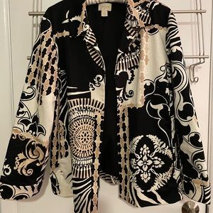 Chicos Patterned Jacket